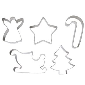 Bakformar 5 st fr julkakor