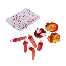 Bricka med kroppsdelar