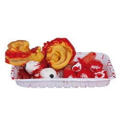 Bricka med kroppsdelar