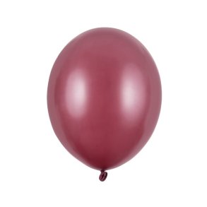 Ballong Metallic Plommonfrgad, 10 stk. 