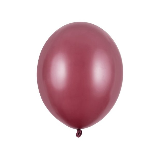 Ballon Metallic Blommefarve, 10 stk. 