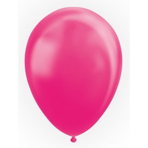Ballong prlemor Hot Pink 10 st.