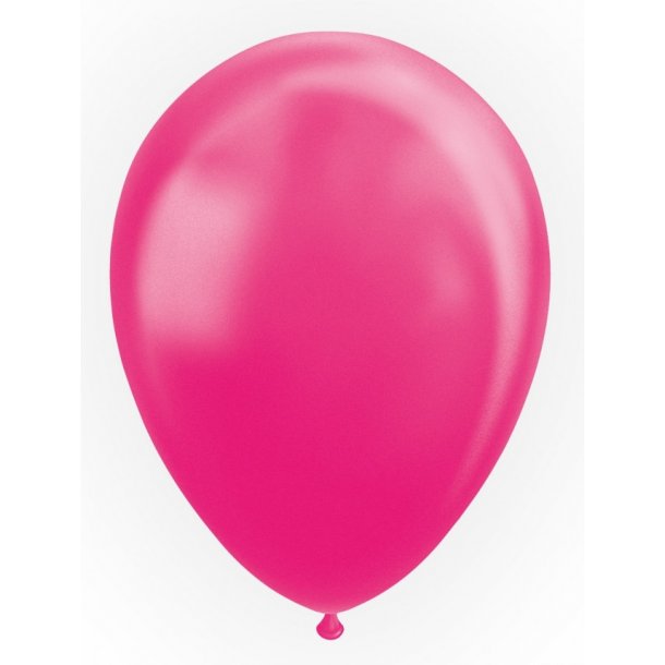 Ballong prlemor Hot Pink 10 st.