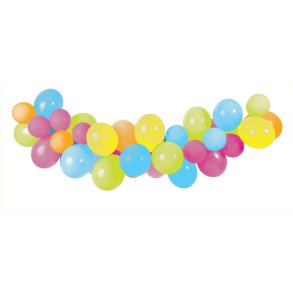 Ballonbue s�t i multi farve