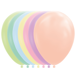 Ballong MULTI PASTEL 30 100 st.
