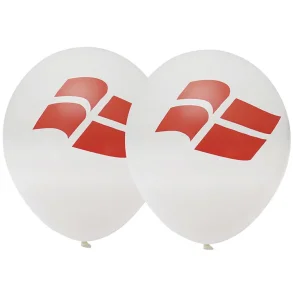 Ballon med danske flag