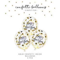 Happy new year  ballonger 3 st.