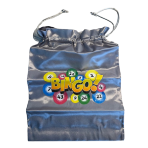 Tyg v�ska f�r att rita bingo nummer 1-90.