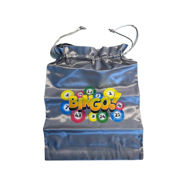 Tyg v�ska f�r att rita bingo nummer 1-90.