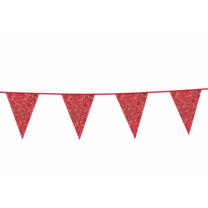 Flaggbanner i Glitterd