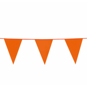 Flagbanner 10 m. med orange flag