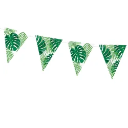 Palme flagbanner DIY i karton