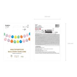 Ballonggirlang set i multif�rg