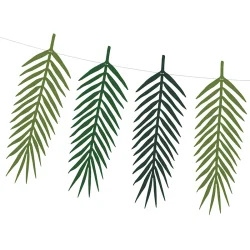 Palme guirlande DIY i karton