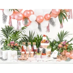 Palme guirlande DIY i karton