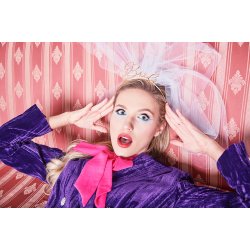 Bride to Be huvudband i guld LUX