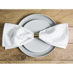 Servietringe i guldfarve