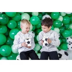 Fotboll popcorn koppar