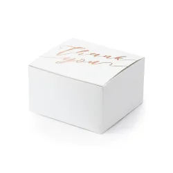 Presentfrpackning - Thank you i rosaguld