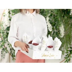 Konfetti bakke til bryllup