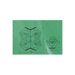 Julservett som Tomten