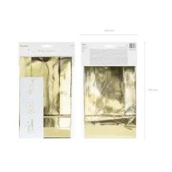 Presentpsar i guld stor - Merry Christmas