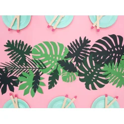 Dekorationsblade i grnne farver