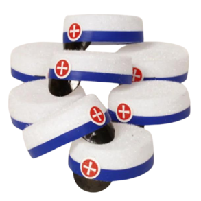 Studenter huer 2,5 cm 8 stk  BL�