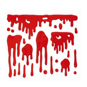 Blod dekoration - Gel