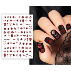 Negle stickers med Halloween motiver
