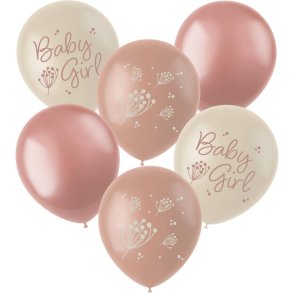 Baby Girl balloner - Blooming