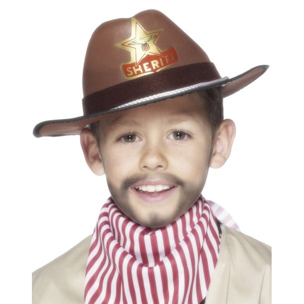  Cowboyhat til brn-Sheriff