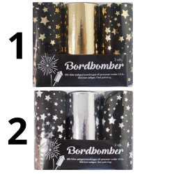 Bordbomber 3 stk - stjerner