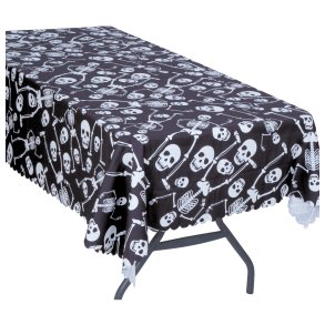 Skelet stofdug 134x177