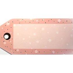 Placeraskort - Manilla i rosa