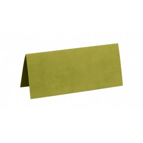 Bordkort ensfarvet GULD