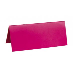Bordkort ensfarvet PINK