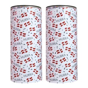 Bordbomber 2 med DK flag