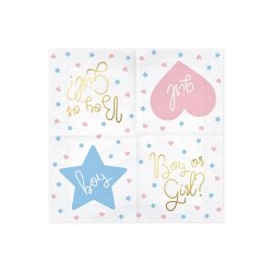Servietter BOY or GIRL