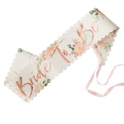 Bride to be sash - LUX