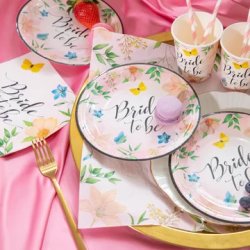 Bride to Be Servietter med blomster