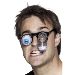 Brille med jne p fjedre