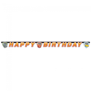Cars happy birthday kartonbanner