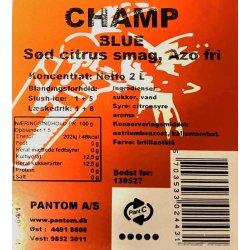 Slush ice saft : Blue-citrus