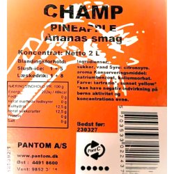 Slush ice saft : Ananas