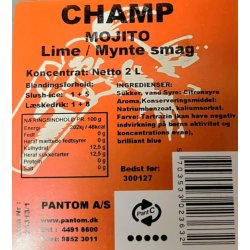 Slush ice saft : Gr�n-Mojito