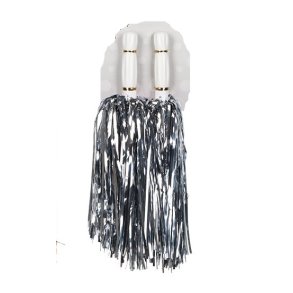 Pom Pom Cheerleader i metallic slv