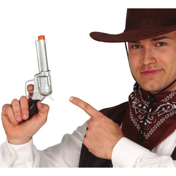 Cowboy pistol i plast