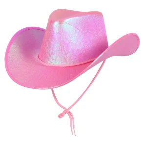 Cowboyhatt i Shiny Rosa