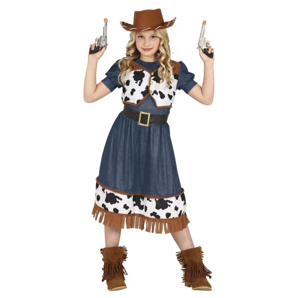 Cowgirl kostume til piger